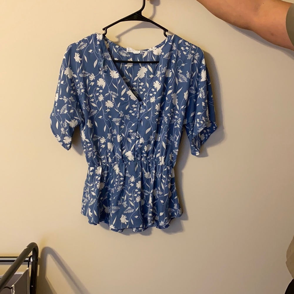 Flowy floral top